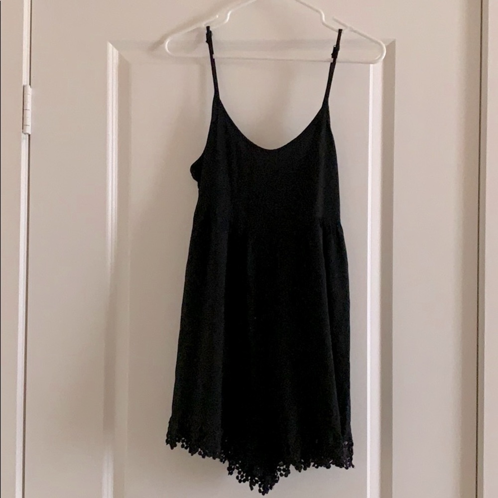 Volcom Black Romper (with adjustable straps!)
